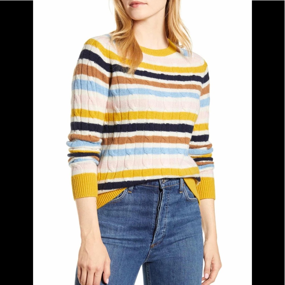 🔥🔥1901 Cashmere Cable Sweater.
